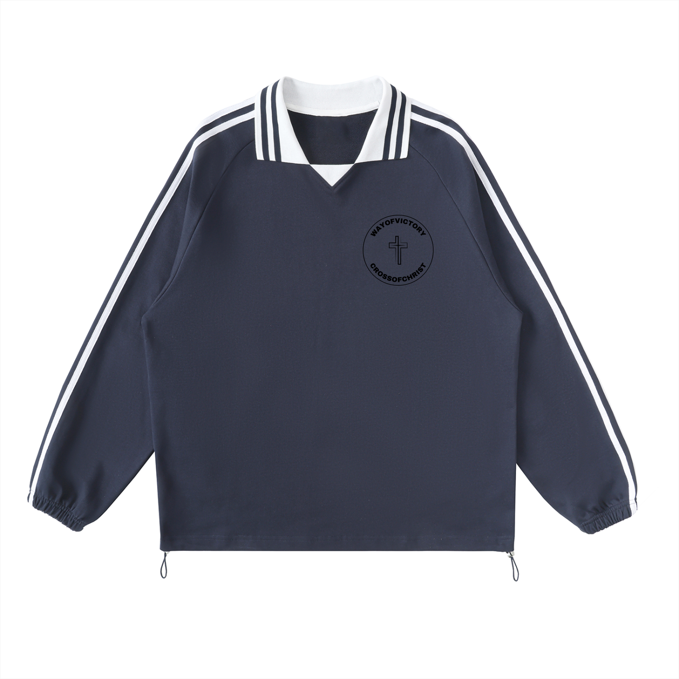 Collar Sweatshirt Way of Victory