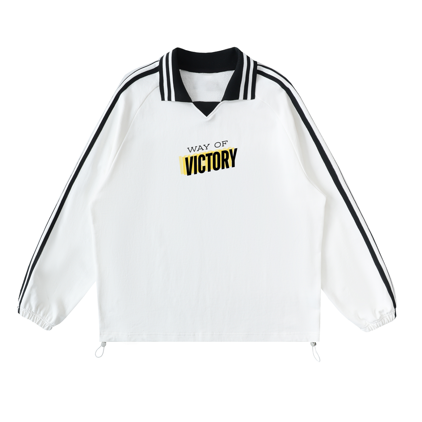 Sweatshirt WOV - White