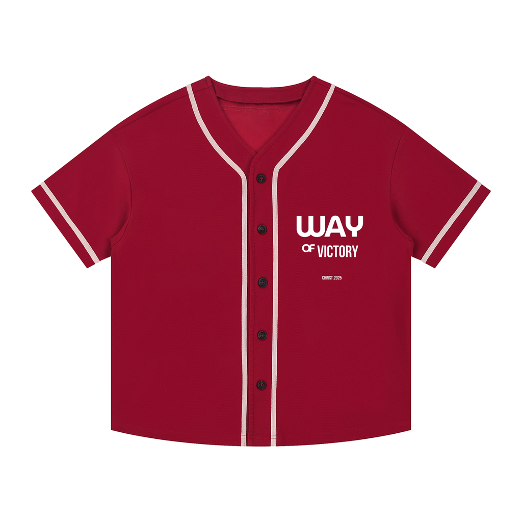Button-Up Jersey Way of Victory Red